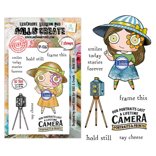 AALL & CREATE - A7 Stamps - Hold Still #1367