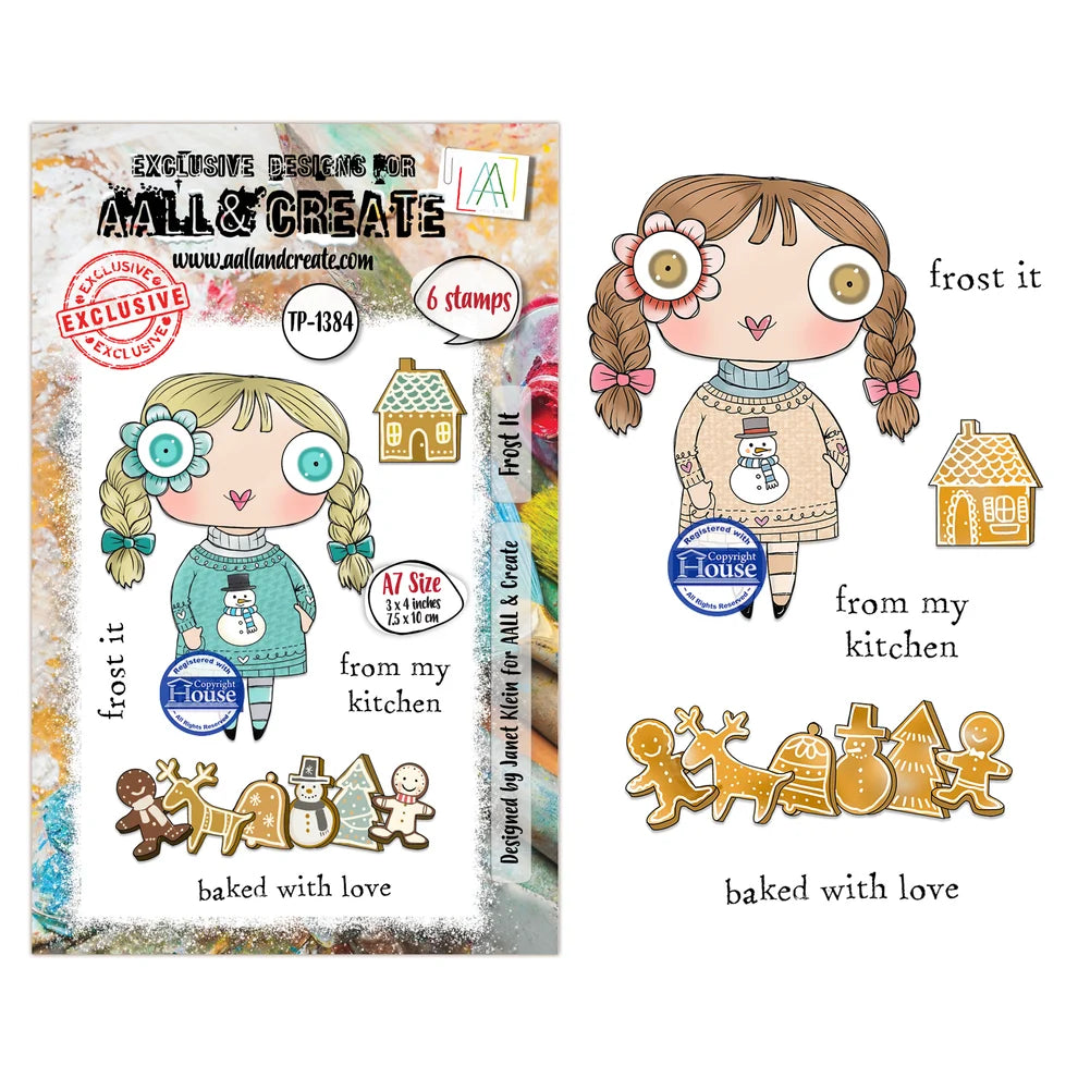 AALL & CREATE - A7 Stamps - Frost #1384