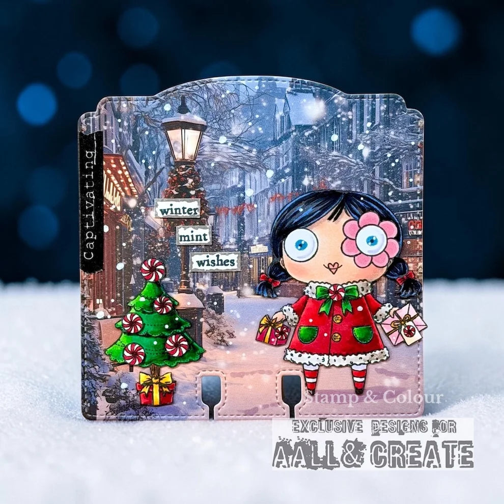 AALL & CREATE - A7 Stamps - Winter Mint #1395