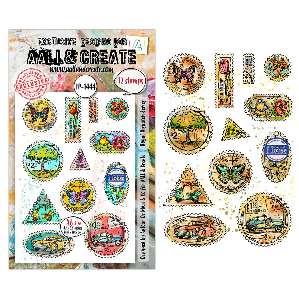 AALL & CREATE - A6 Stamps - Royal Dispatch Series -#1444