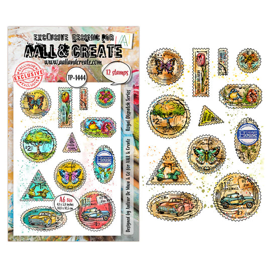 AALL & CREATE - A6 Stamps - Royal Dispatch Series -#1444