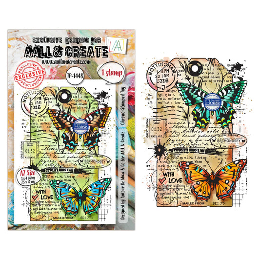 AALL & CREATE - A7 Stamps - Chrono-Stamped Tag -#1448