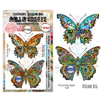 AALL & CREATE - A6 Stamps - Dream Big - #1453