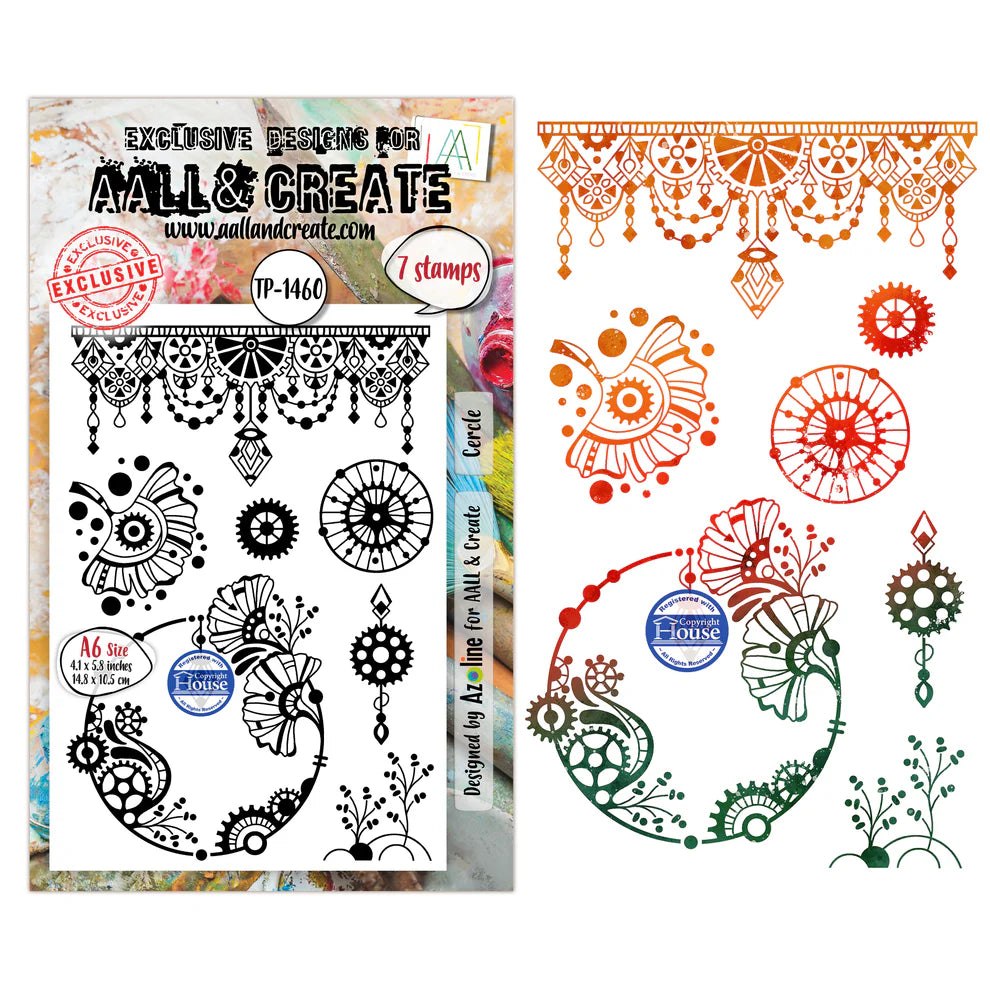 AALL & CREATE - A6 Stamps - Cercle - #1460