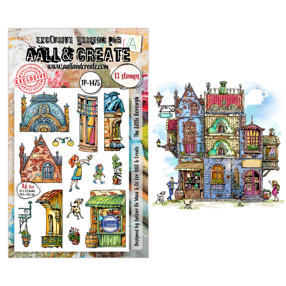 AALL & CREATE - A6 Stamps - The Little Boroughs - #1475
