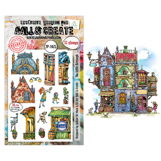 AALL & CREATE - A6 Stamps - The Little Boroughs - #1475