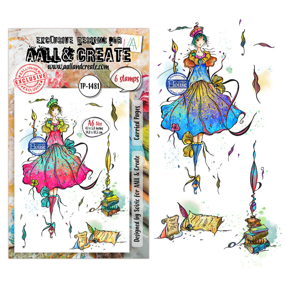 AALL & CREATE - A6 Stamps - Carried Pages # 1481