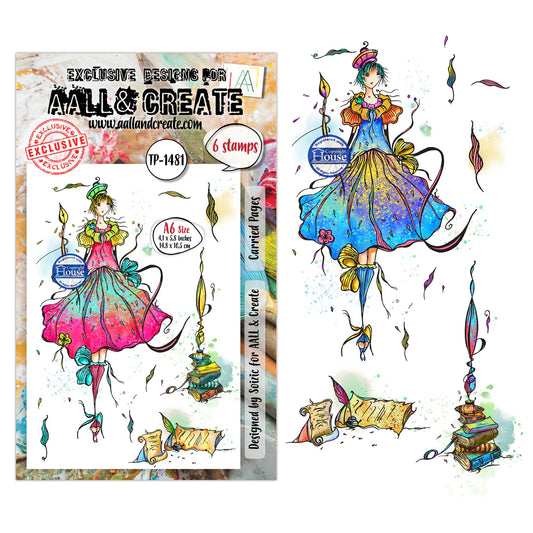AALL & CREATE - A6 Stamps - Carried Pages # 1481