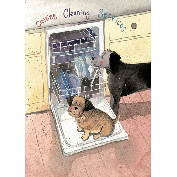 Alex Clark - Tea Towels - Canine Cleaning Services