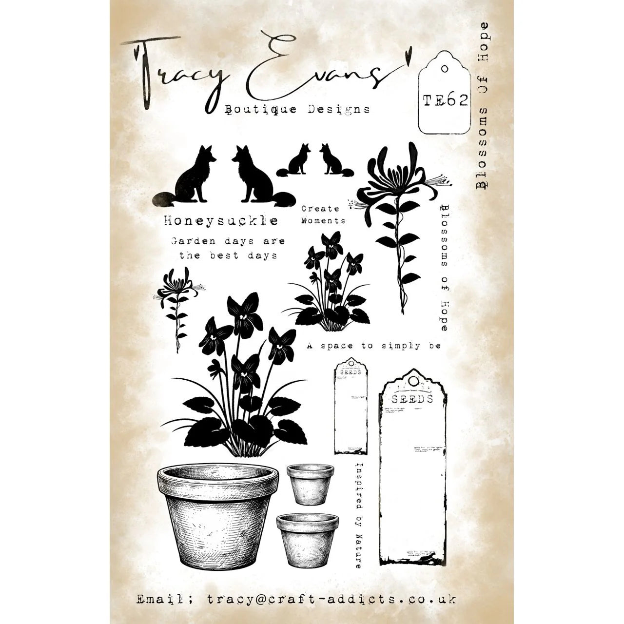 Tracy Evans Boutique Designs - Blossoms Of Hope TE62