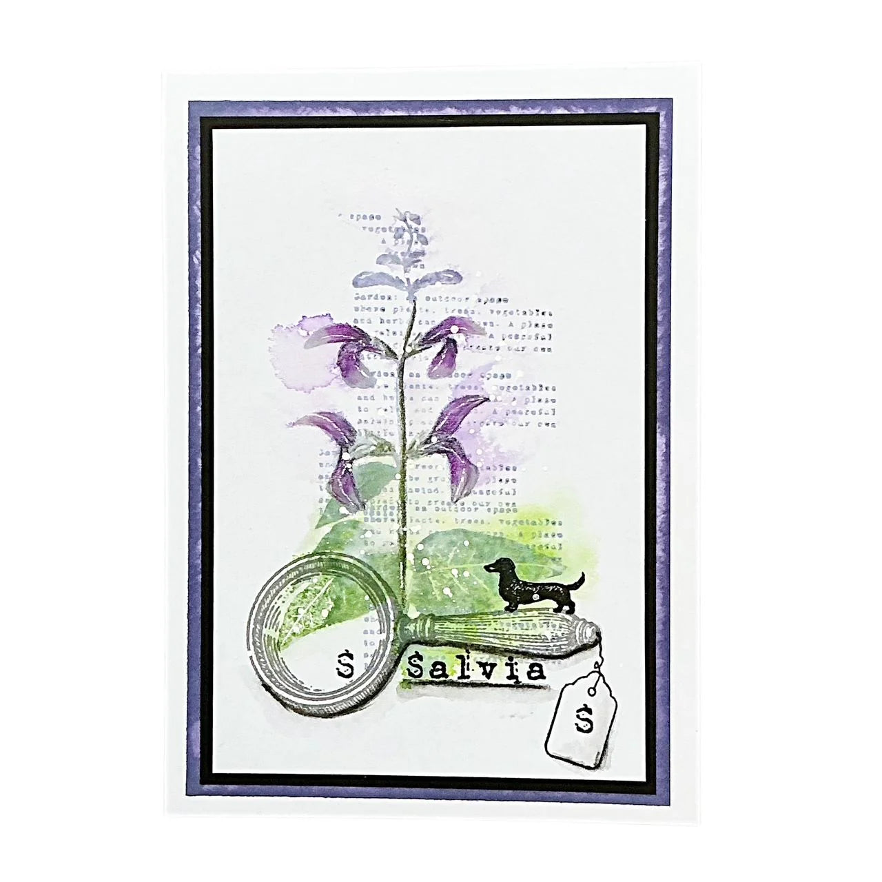 Tracy Evans Boutique Designs - Framed Delight TE58