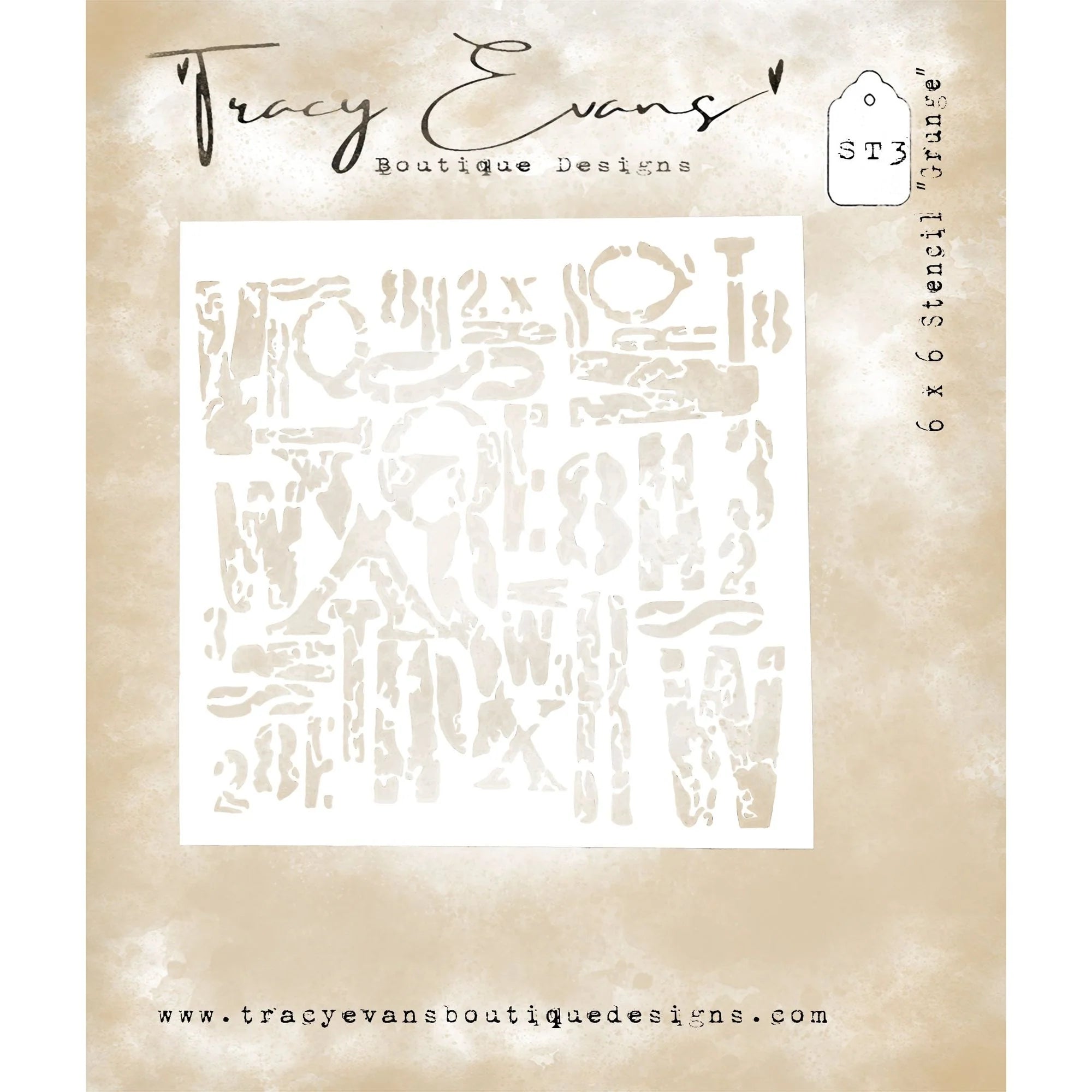 Tracy Evans Boutique Designs - Stencils 6