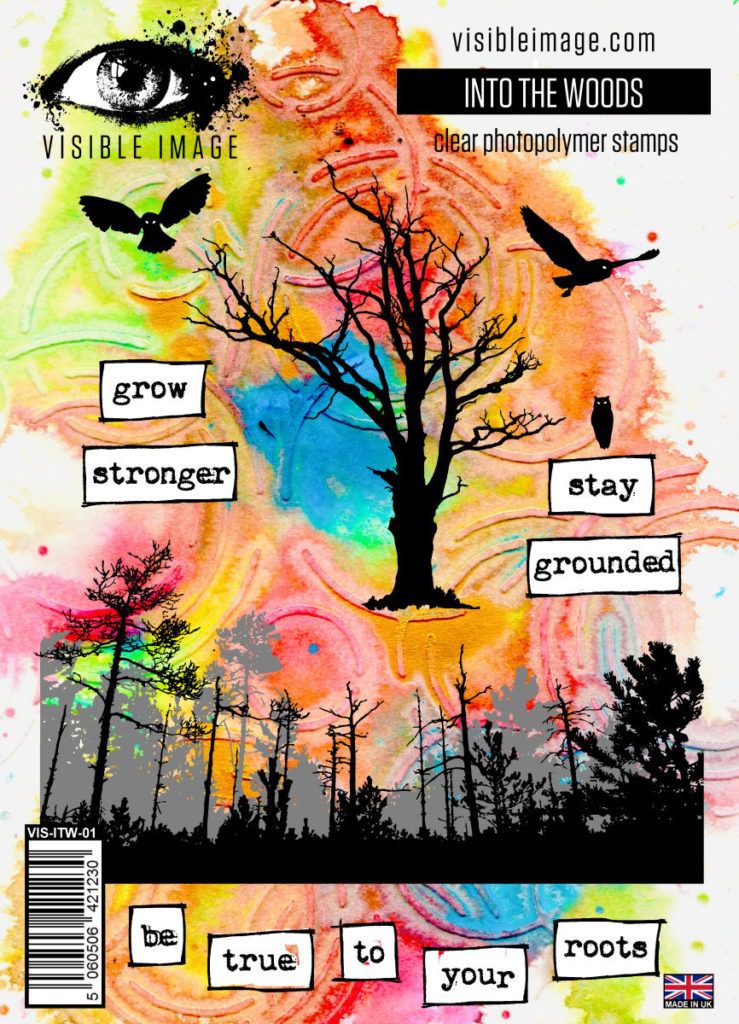 Visible Image clear stamps - Into The Woods