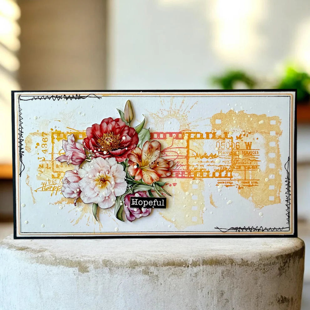 AALL & CREATE - A6 Stamps -Splatter Film #TP - 1334