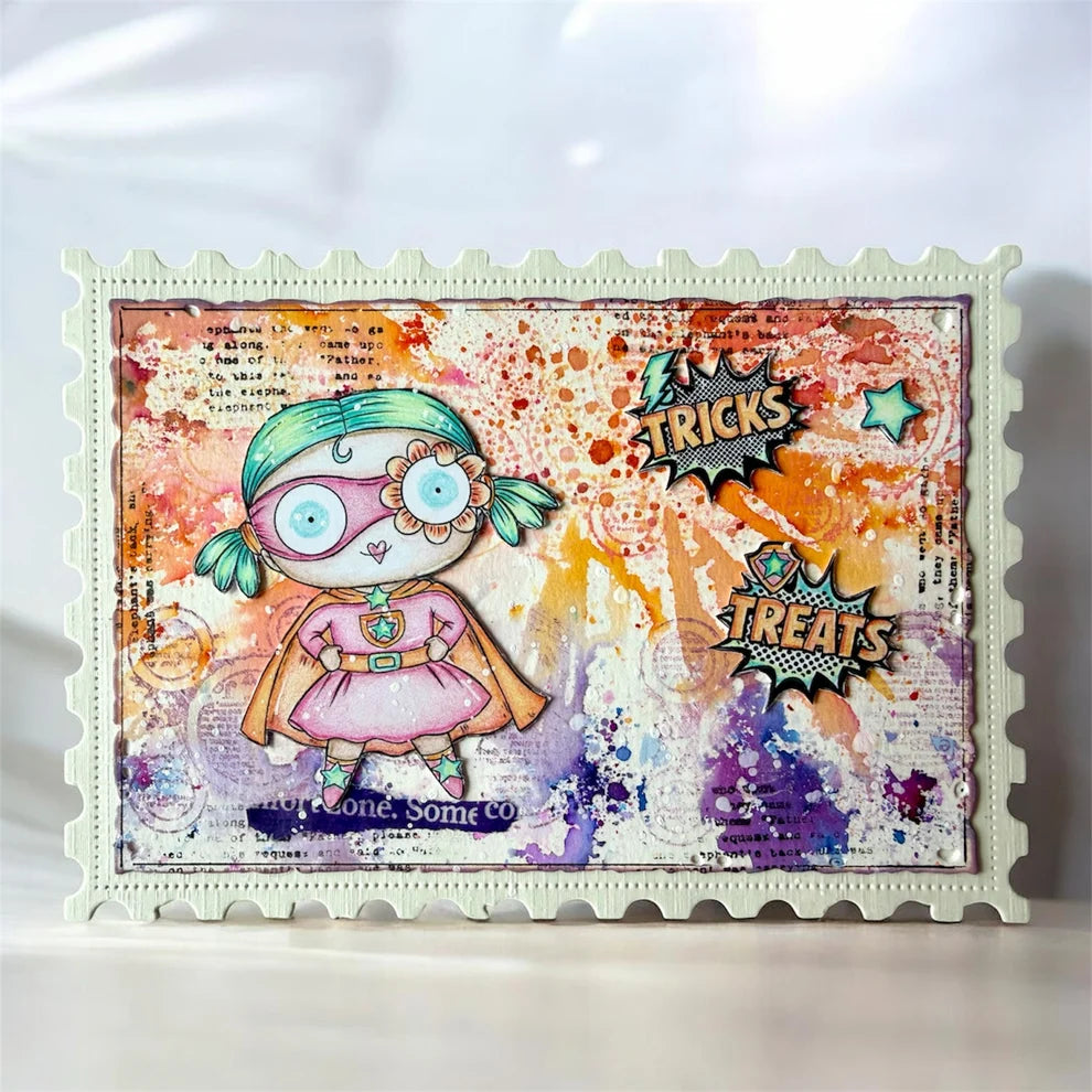 AALL & CREATE - A7 Stamps - Midnight Hero #1427