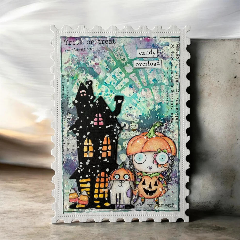 AALL & CREATE - A7 Stamps - Pumpkin Pals #1426