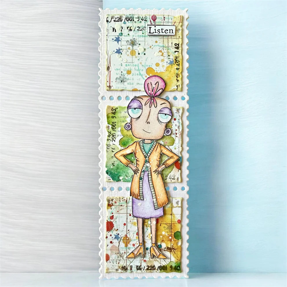 AALL & CREATE - A7 Stamps - Mother Dee  #1436