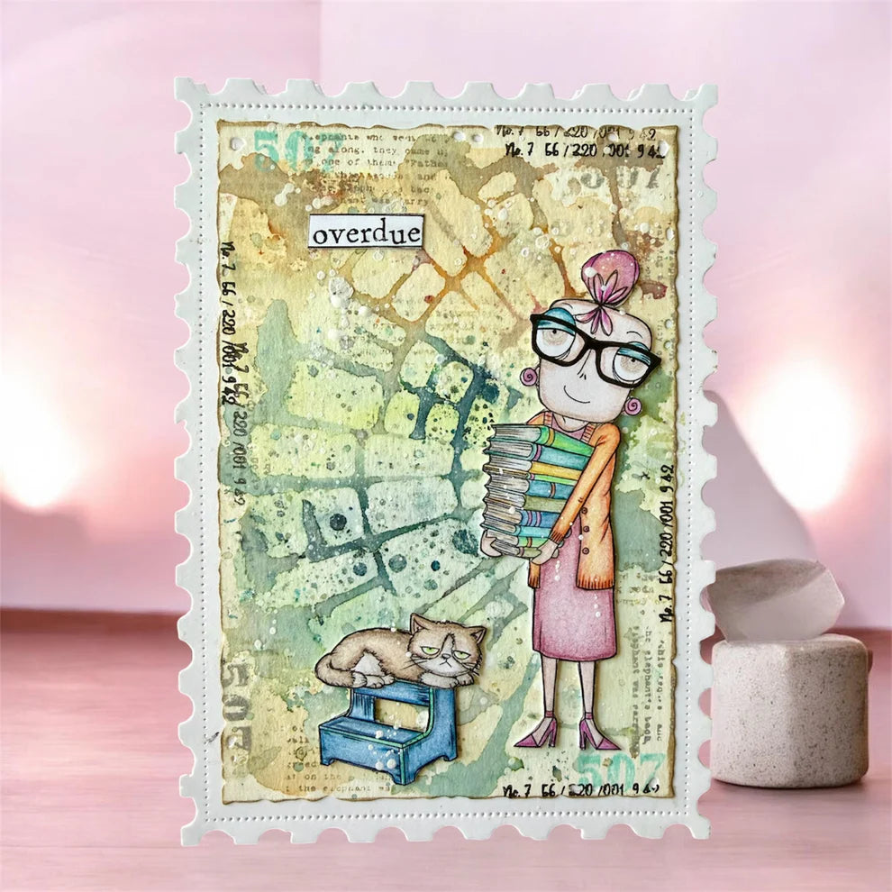 AALL & CREATE - A7 Stamps - Dee Is Booked #1433