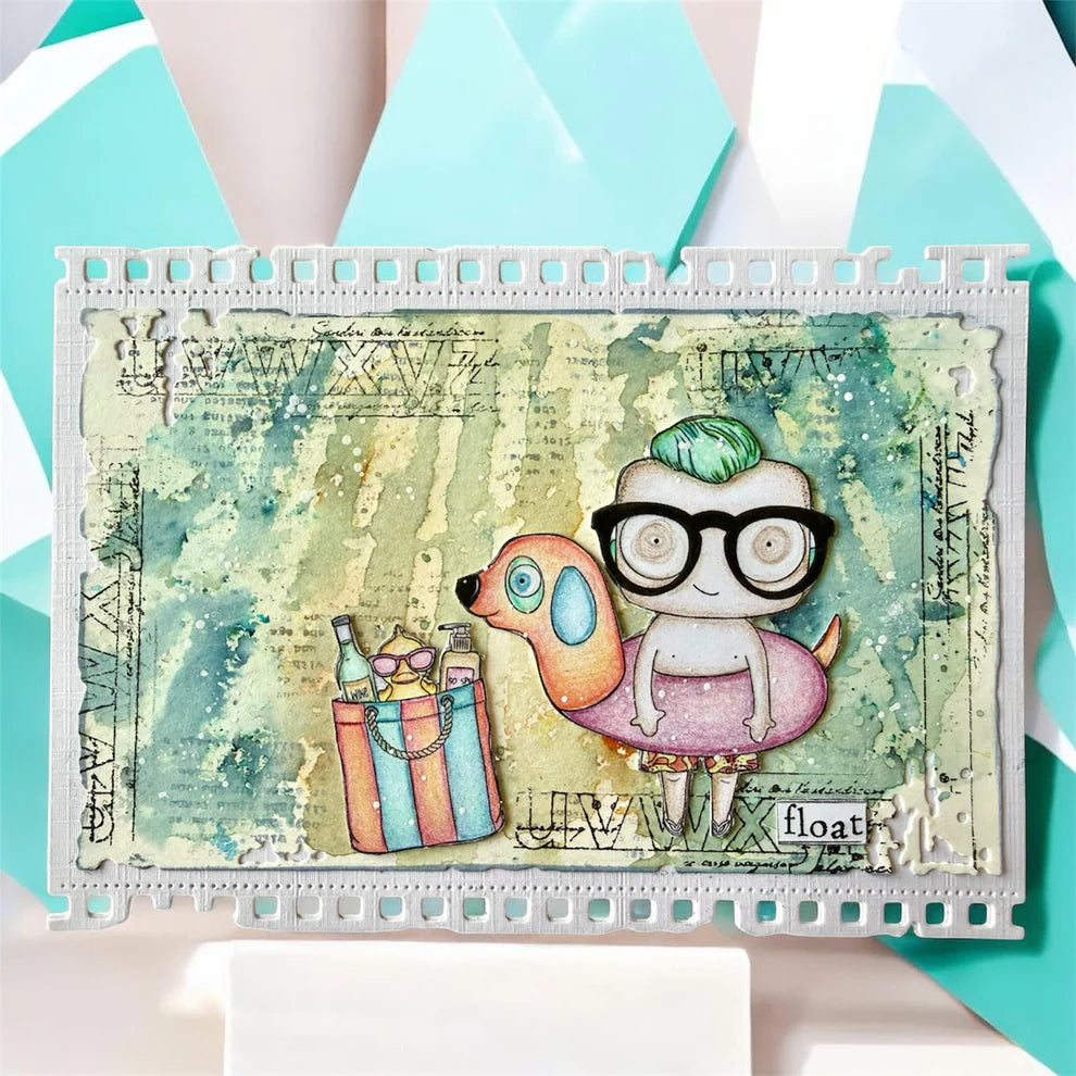 AALL & CREATE - A7 Stamps - Floatie Abs #1451