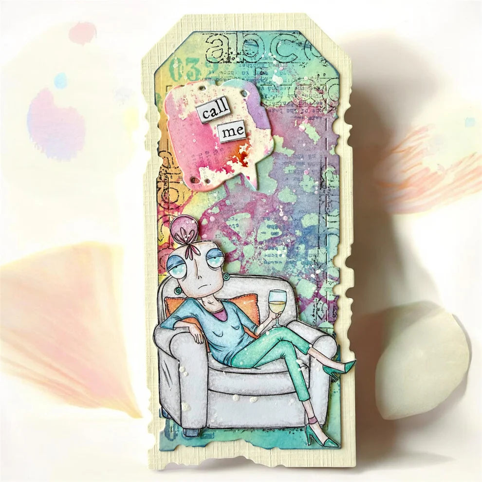 AALL & CREATE - A7 Stamps - Pour Decisions  #1437