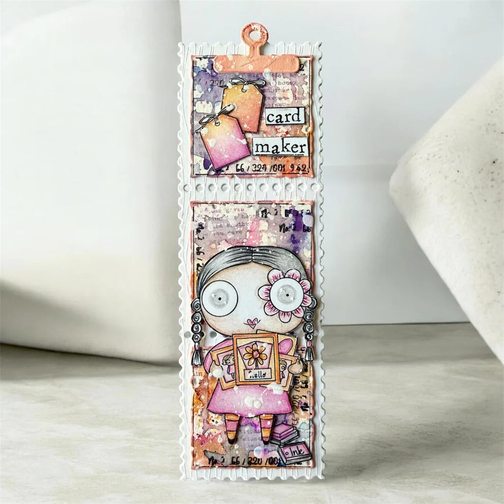 AALL & CREATE - A7 Stamps - Card Maker  #1498
