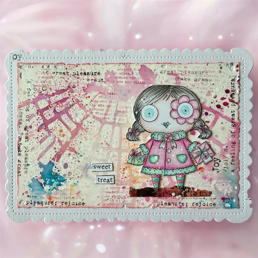 AALL & CREATE - A7 Stamps - Winter Mint #1395
