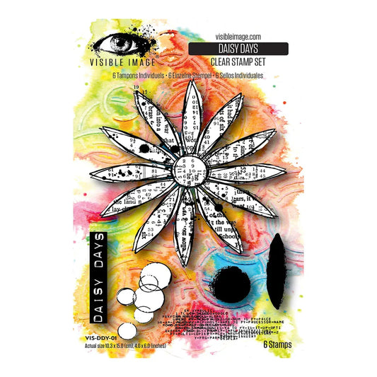 Visible Image clear stamps - Daisy Days