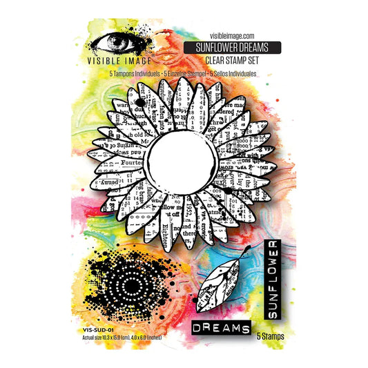 Visible Image clear stamps - Sunflower Dreams