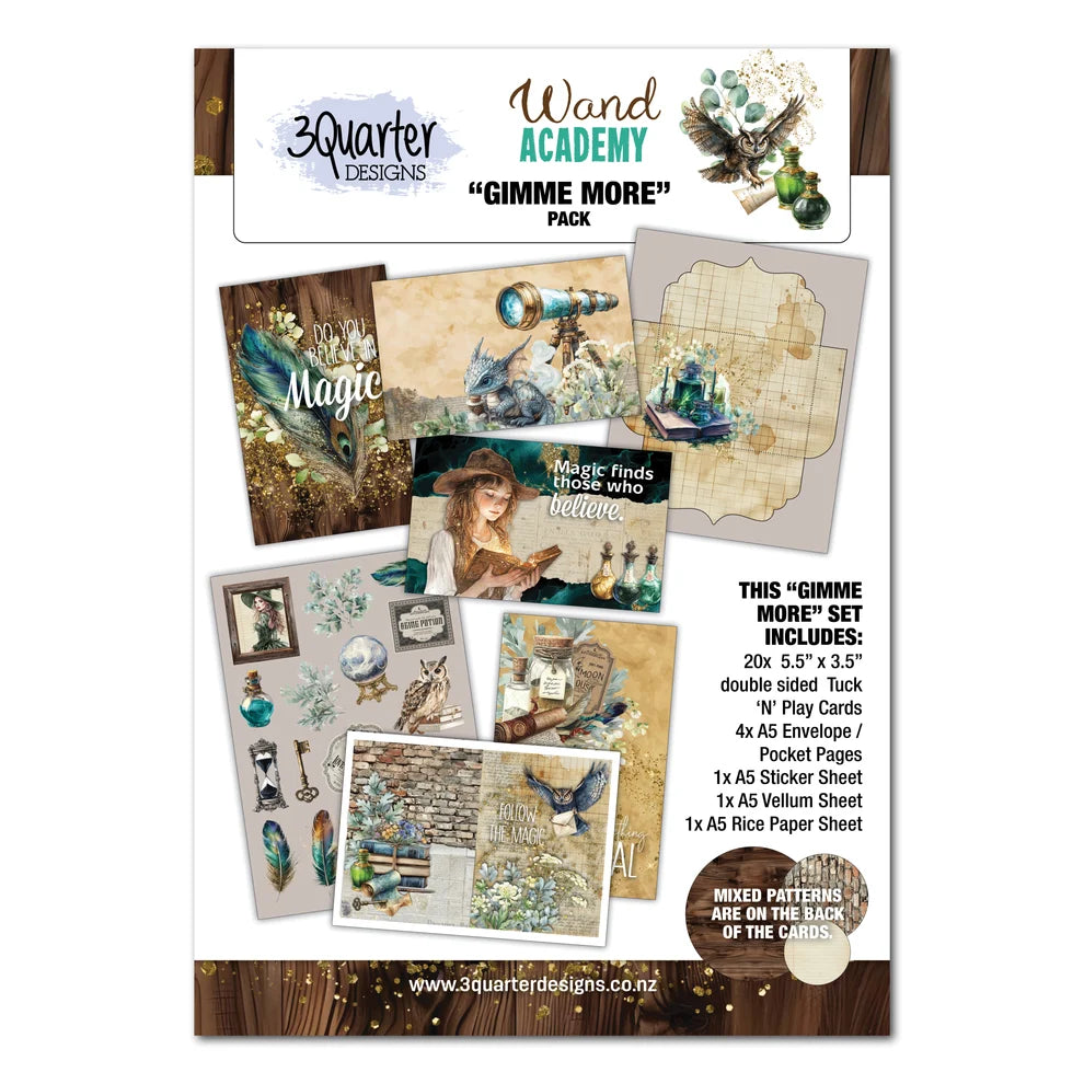 3 Quarter Designs - Wand Academy Gimme More Pack