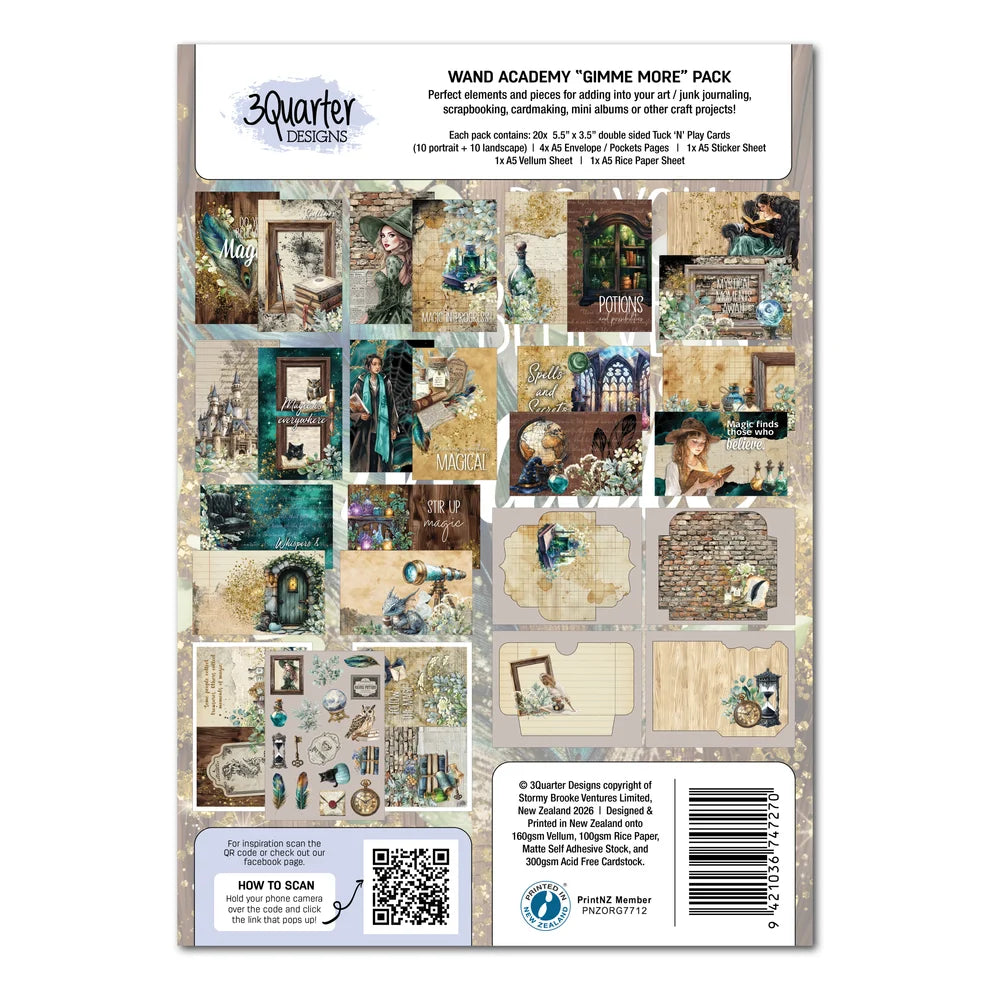 3 Quarter Designs - Wand Academy Gimme More Pack