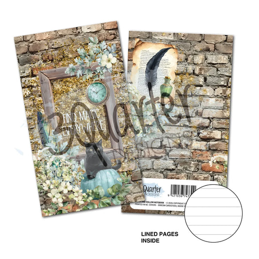 3 Quarter Designs - Mini Notebook - Wand Academy