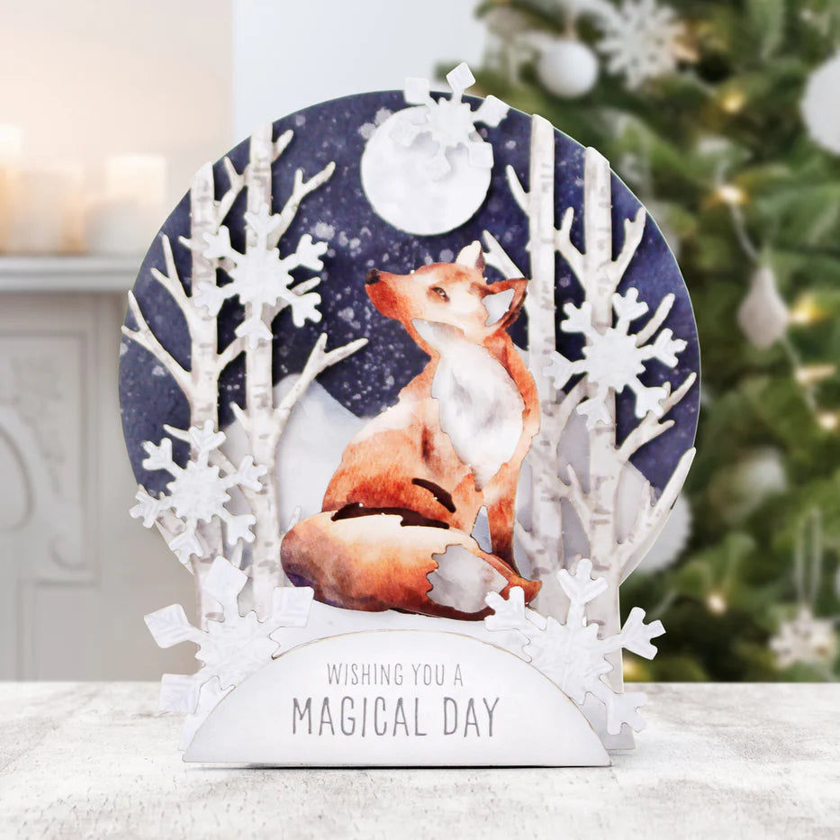 Katy Sue - Watercolour Christmas Animals - Pop Up Card Making Kit