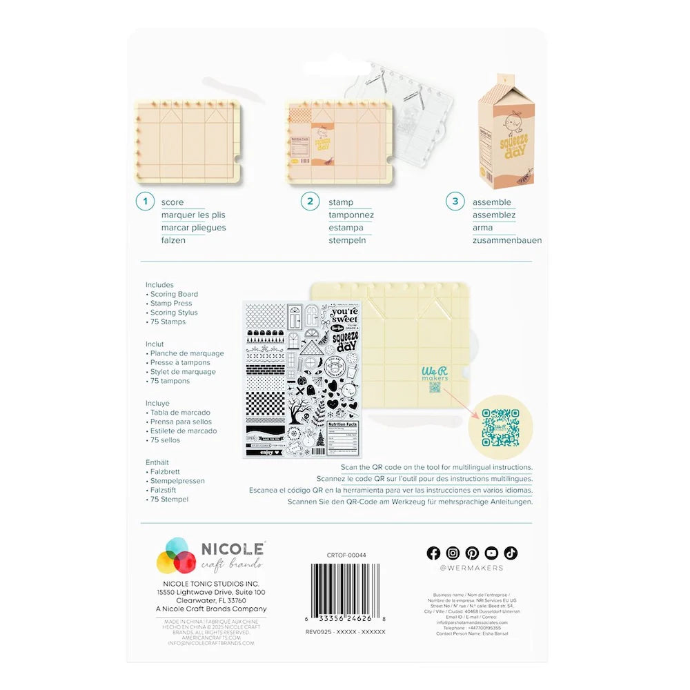 We R Memory Makers - Carton Stamp Board