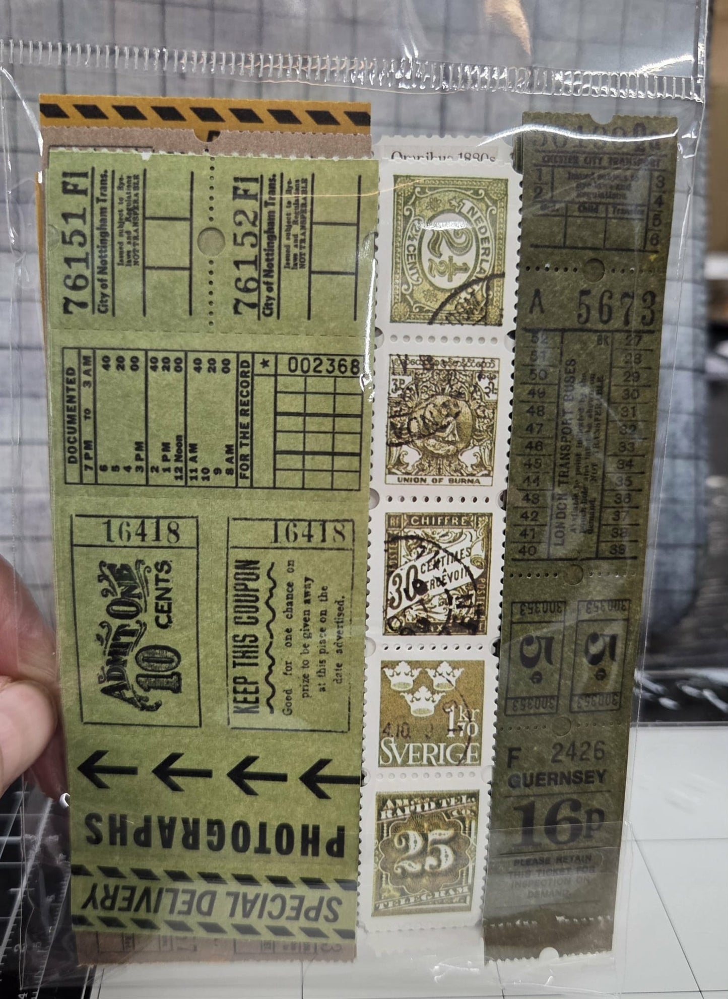 49 and Market - Ticket Essentials -Sunbeam, Toast & Sage - Mixed Packet