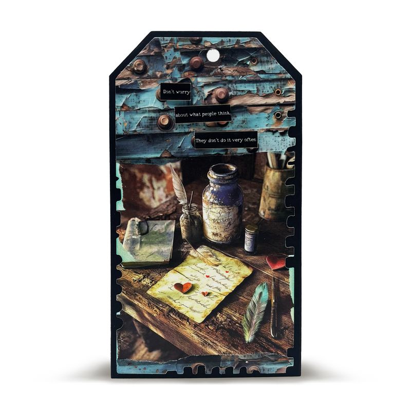 AALL & CREATE - Washi Tape - Quill & Heart #125