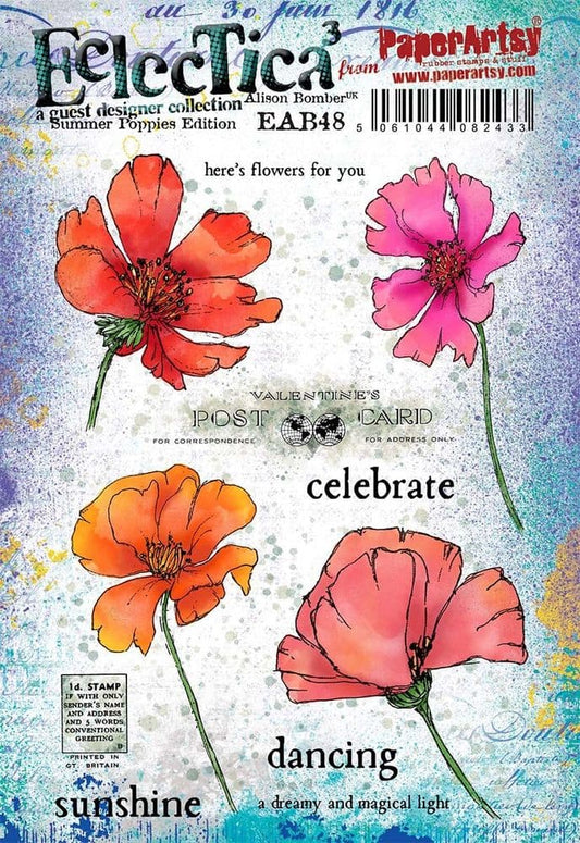 Eclectica³ Alison Bomber Summer Poppies Edition EAB48