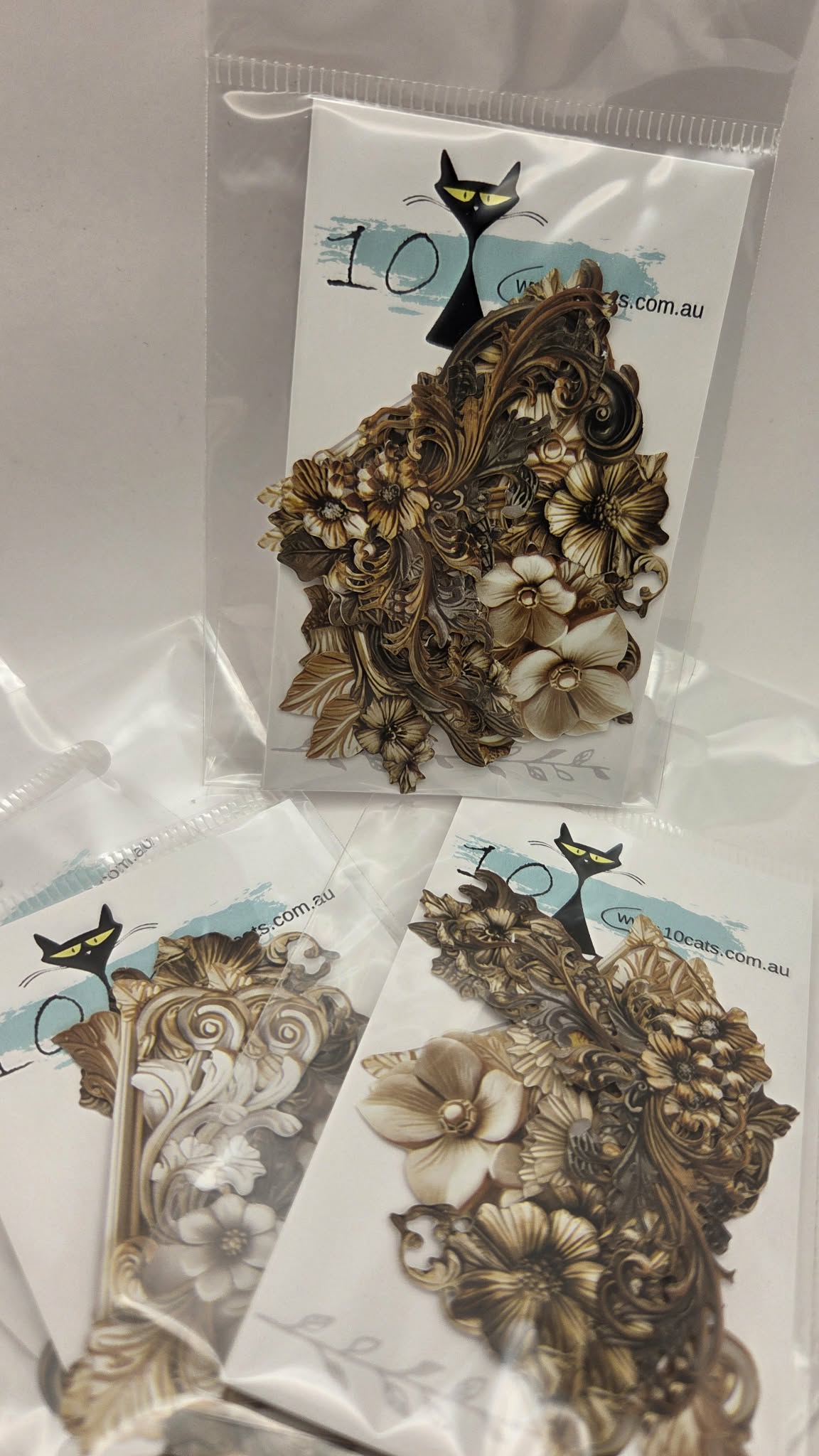 Paper Stickers - Ornate Photo Corners
