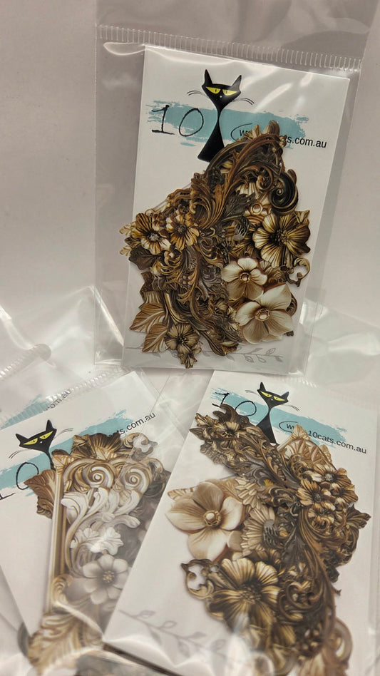 Paper Stickers - Ornate Photo Corners