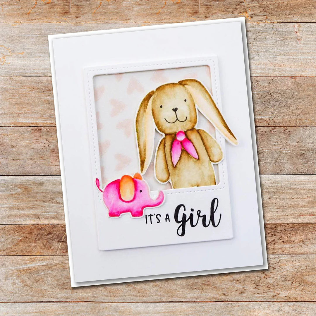 Paper Rose -  Clear Stamp Set - Baby Sentiments 2