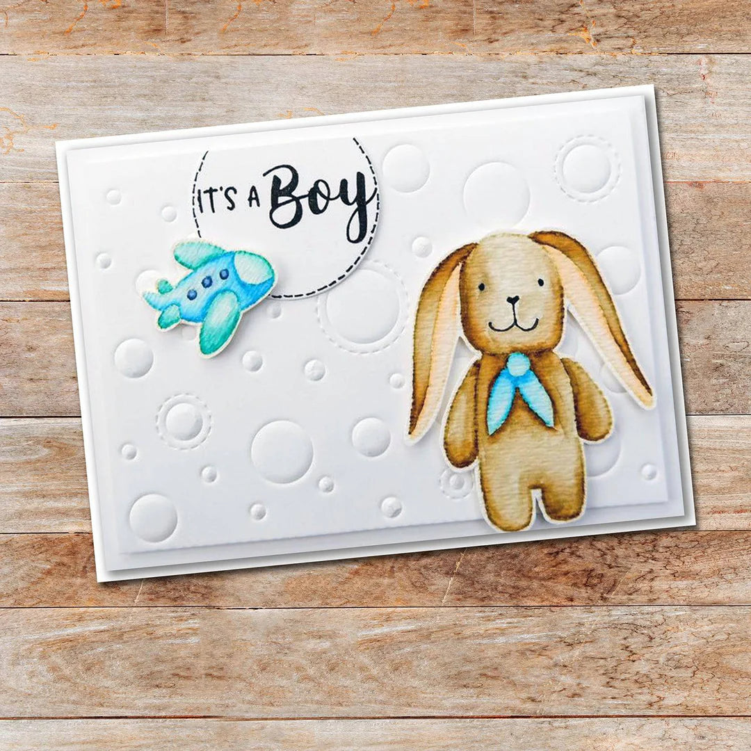 Paper Rose -  Clear Stamp Set - Baby Sentiments 2