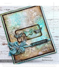 Stamp/Stencil - Stampers Anonymous - Mixed Media Papillion