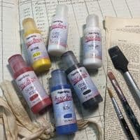 Paper Artsy Fresco Finish Chalk Acrylics - Botanical Basics