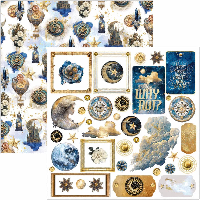 Ciao Bella -  Celestial Fussy Cut Pad 6x6 24/Pkg