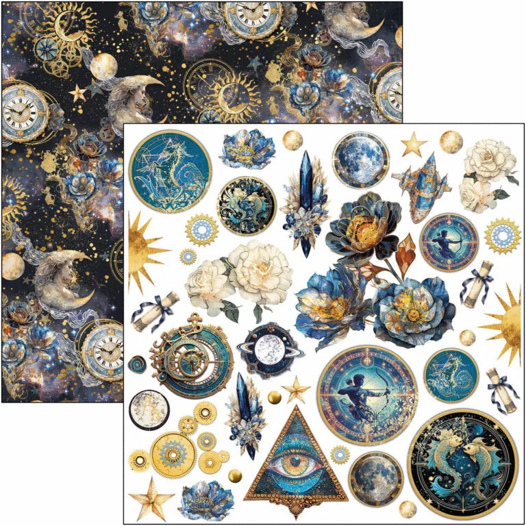 Ciao Bella -  Celestial Fussy Cut Pad 6x6 24/Pkg