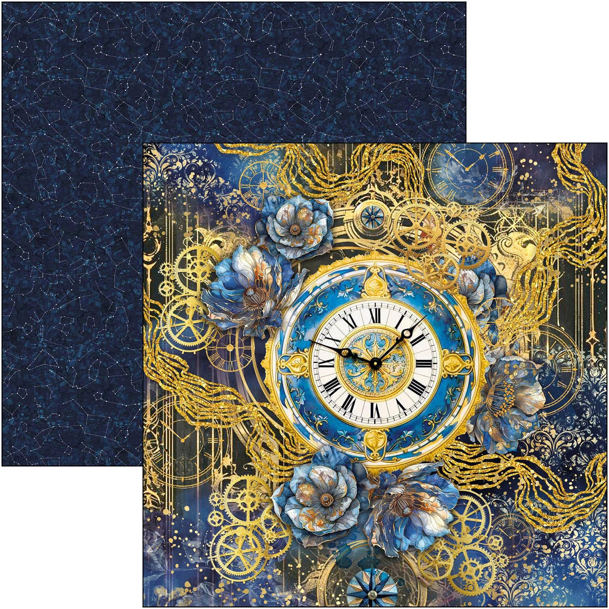 Ciao Bella -  Celestial Paper Pad 12x12 12Pkg