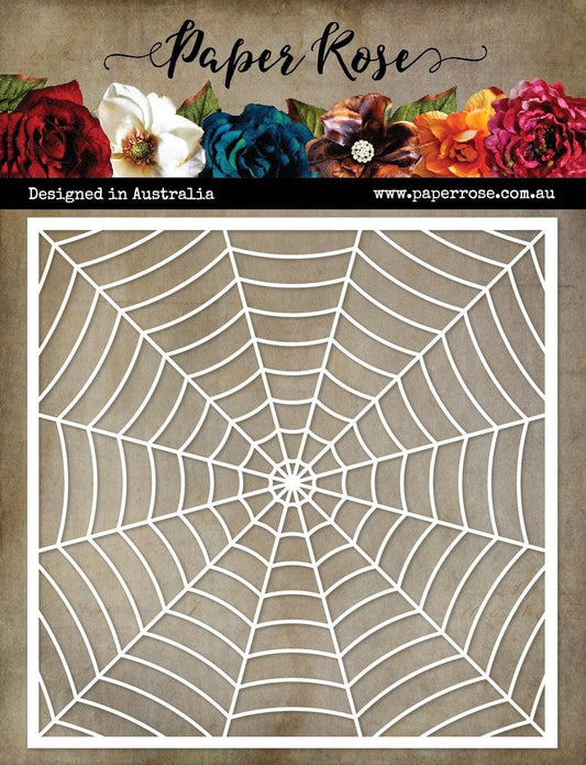 Paper Rose - Cobweb 6'x6' Stencil