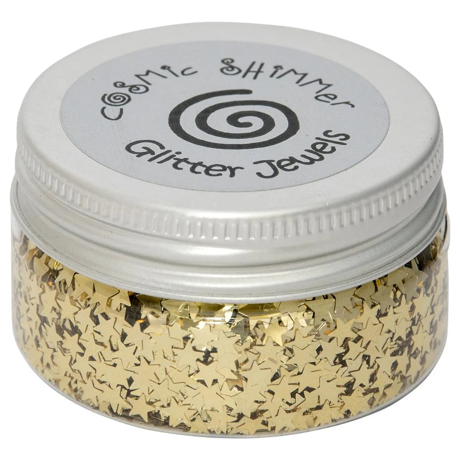 Cosmic Shimmer - Glitter Jewels - Golden Stars