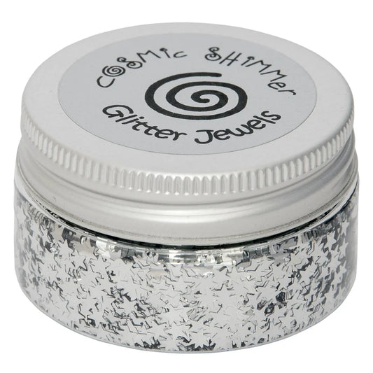 Cosmic Shimmer - Glitter Jewels - Silver Stars