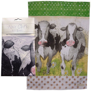 Alex Clark - Tea Towels - Curious Cows