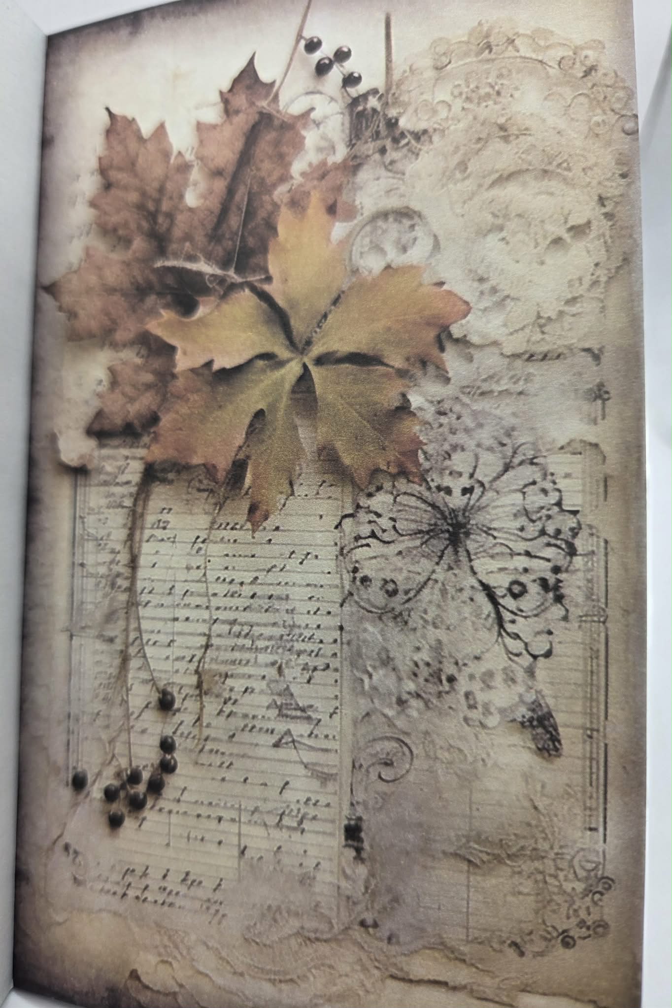 Mini Background Pad - Rustic Floral